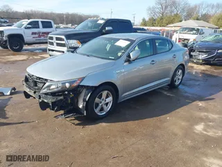 2014 Kia Optima Hybrid LX with VIN KNAGM4AD7E5069383, listed as a IAAI auction lot 41524817 with NaN miles. Bid and sale history available at carsss.com. Image 18.