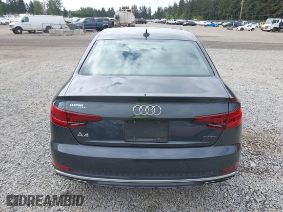 2019 Audi A4 Premium Plus z VIN WAUENAF47KA056731, wystawiony jako IAAI lot #42146427 z przebiegiem 32 342 mil mil oraz . Historia ofert i sprzedaży dostępna na DreamBid. Obrazek 17.