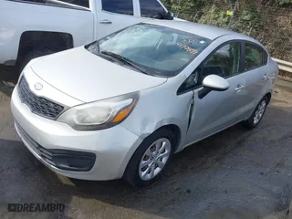2012 Kia Rio LX with VIN KNADM4A31C6071650, listed as a IAAI auction lot 41704091 with 218,687 mi miles. Bid and sale history available at carsss.com. Image 19.
