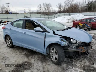 2013 Hyundai Elantra GLS z VIN KMHDH4AE8DU492556, wystawiony jako Copart lot #46315605 z przebiegiem 150 675 mil mil oraz Szkoda całkowita • Salvage title. Historia ofert i sprzedaży dostępna na DreamBid. Obrazek 4.