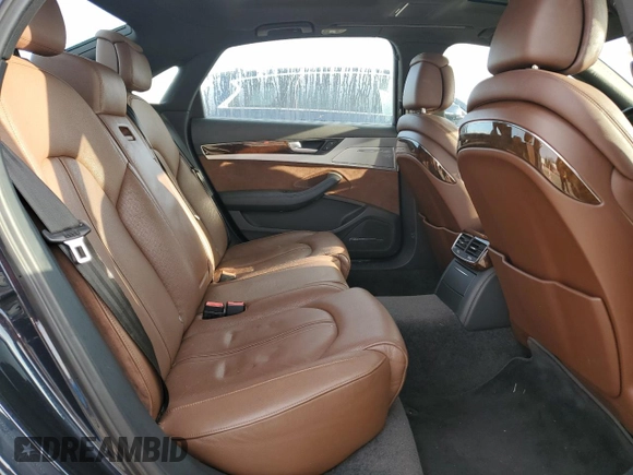 2014 Audi A8 3.0T z VIN WAURGAFD5EN009612, wystawiony jako Copart lot #49860895 z przebiegiem 170 973 mil mil oraz Szkoda całkowita • Salvage title. Historia ofert i sprzedaży dostępna na DreamBid. Obrazek 10.