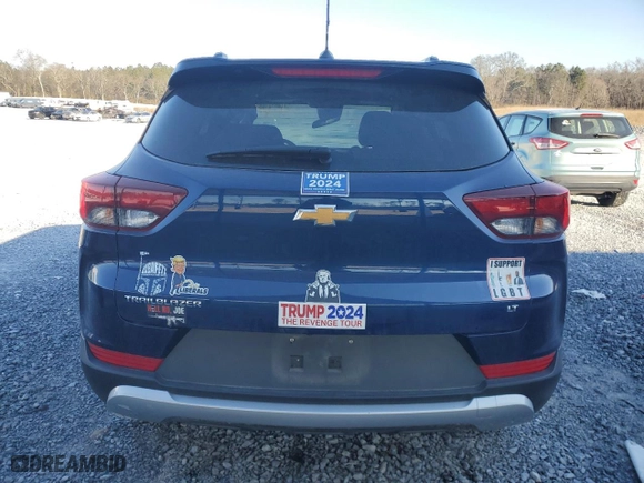 2023 Chevrolet TrailBlazer LT with VIN KL79MPSL0PB118234, listed as a Copart auction lot 41872595 with 34,022 mi miles and Salvage Title. Bid and sale history available at carsss.com. Image 6.