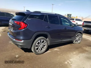 2018 GMC Terrain SLT with VIN 3GKALPEX5JL325116, listed as a Copart auction lot 46791435 with 98,385 mi miles and Salvage Title. Bid and sale history available at carsss.com. Image 3.