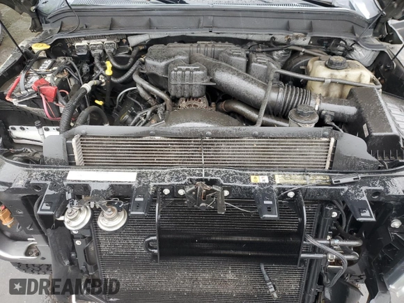2014 Ford F-250 XL with VIN 1FT7W2B60EEA33908, listed as a Copart auction lot 54752765 with 215,428 mi miles and Salvage title. Bid and sale history available at DreamBid. Image 11.