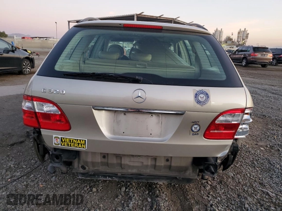 2004 Mercedes-Benz E 320 with VIN WDBUH65J94A380758, listed as a Copart auction lot 79520504 with 163,883 mi miles and Salvage Title. Bid and sale history available at DreamBid. Image 6.