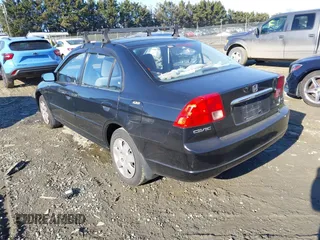 2001 Honda Civic EX with VIN 1HGES25781L045142, listed as a IAAI auction lot 41349284 with 368,806 mi miles. Bid and sale history available at carsss.com. Image 3.