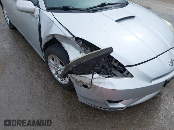 2005 Toyota Celica GT with VIN JTDDR32T950185575, listed as a IAAI auction lot 41710111 with 100,971 mi miles. Bid and sale history available at carsss.com. Image 6.