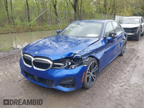 2019 BMW 3 Series 330i xDrive with VIN WBA5R7C55KAE82585, listed as a IAAI auction lot 42178005 with 50,719 mi miles and . Bid and sale history available at DreamBid. Image 6.