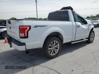 2016 Ford F-150 XL with VIN 1FTMF1C8XGKD36678, listed as a Copart auction lot 54165755 with 109,829 mi miles and Salvage Title. Bid and sale history available at DreamBid. Image 3.