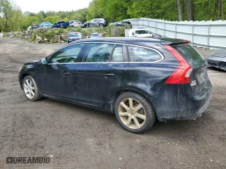 2016 Volvo V60 T5 Drive-E Premier with VIN YV140MEK9G1296024, listed as a Copart auction lot 55098824 with 104,253 mi miles and Salvage Title. Bid and sale history available at carsss.com. Image 2.