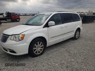 2014 Chrysler Town & Country Touring with VIN 2C4RC1BG9ER157859, listed as a Copart auction lot 53154205 with 164,230 mi miles and Salvage Title. Bid and sale history available at carsss.com. Image 1.