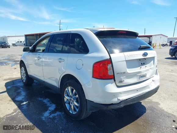 2014 Ford Edge SEL with VIN 2FMDK4JC4EBA01147, listed as a IAAI auction lot 41805050 with 138,418 mi miles. Bid and sale history available at carsss.com. Image 3.