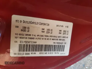 2006 Chrysler PT Cruiser Touring with VIN 3C3JY55EX6T315404, listed as a Copart auction lot 80330444 with 121,871 mi miles and Salvage Title. Bid and sale history available at carsss.com. Image 14.