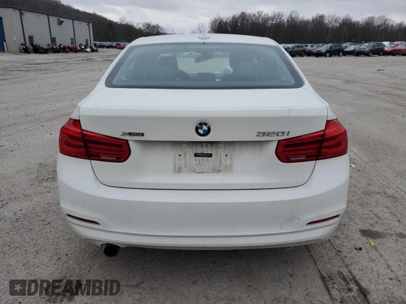 2018 BMW 3 Series 320i xDrive with VIN WBA8A3C55JA494888, listed as a Copart auction lot 87459204 with 86,876 mi miles and Salvage title. Bid and sale history available at DreamBid. Image 6.