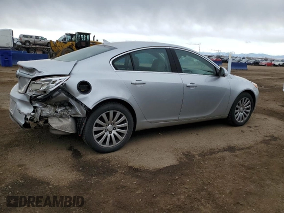 2012 Buick Regal with VIN 2G4GR5EK8C9136992, listed as a Copart auction lot 48773515 with 162,279 mi miles and Salvage Title. Bid and sale history available at carsss.com. Image 3.