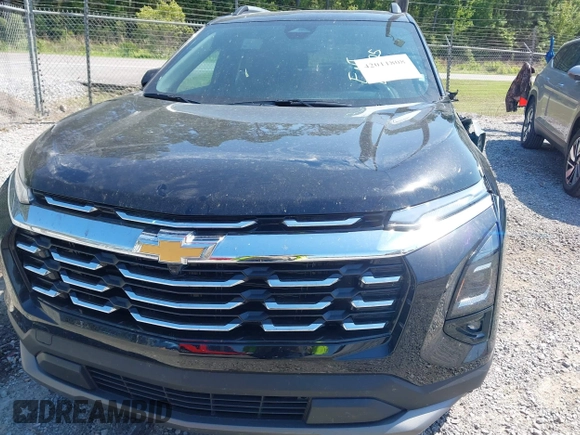 2025 Chevrolet Equinox FWD LT with VIN 3GNAXHEG9SL194190, listed as a IAAI auction lot 42011808 with 12,000 mi miles. Bid and sale history available at carsss.com. Image 12.