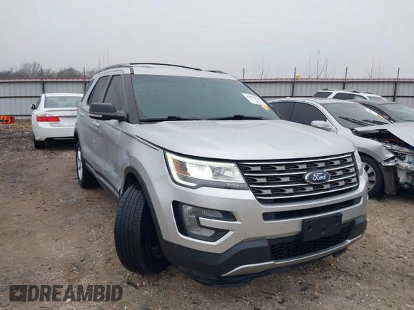 2016 Ford Explorer XLT with VIN 1FM5K8DH7GGC63629, listed as a IAAI auction lot 41506309 with 130,387 mi miles and . Bid and sale history available at DreamBid. Image 1.