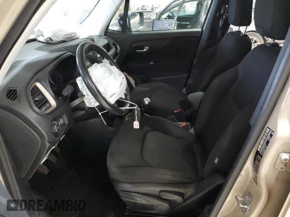 2015 Jeep Renegade Latitude with VIN ZACCJABH1FPC04716, listed as a Copart auction lot 45083715 with 102,045 mi miles and Salvage Title. Bid and sale history available at carsss.com. Image 7.
