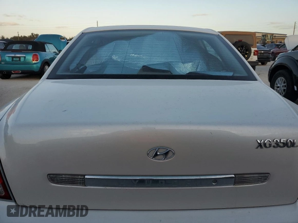 2003 Hyundai XG z VIN KMHFU45E63A237404, wystawiony jako Copart lot #77546824 z przebiegiem Nie podano mil oraz Nie do naprawy. Historia ofert i sprzedaży dostępna na DreamBid. Obrazek 6.