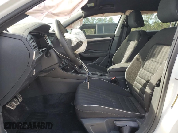 2024 Volkswagen Jetta Sport with VIN 3VWAM7BU6RM074340, listed as a Copart auction lot 45188935 with 21,061 mi miles and Salvage title. Bid and sale history available at DreamBid. Image 7.