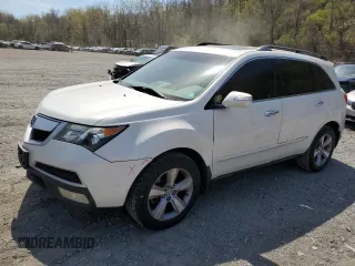 2012 Acura MDX Tech Pkg with VIN 2HNYD2H32CH526769, listed as a Copart auction lot 54320935 with 173,292 mi miles and Salvage Title. Bid and sale history available at carsss.com. Image 1.