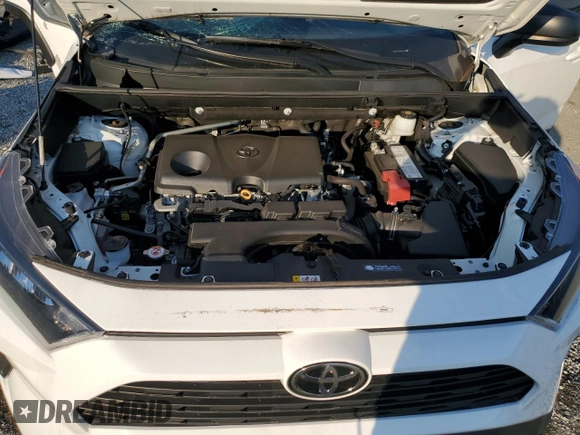 2020 Toyota RAV4 LE with VIN 2T3H1RFV9LW095407, listed as a Copart auction lot 46847145 with 57,421 mi miles and Salvage Title. Bid and sale history available at DreamBid. Image 11.
