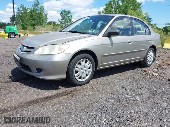 2004 Honda Civic LX with VIN 2HGES16544H551186, listed as a IAAI auction lot 42202191 with 161,254 mi miles and . Bid and sale history available at DreamBid. Image 2.