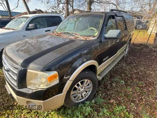 2008 Ford Expedition EL Eddie Bauer with VIN 1FMFK17558LA88190, listed as a Copart auction lot 43299415 with 199,528 mi miles and Clean Title. Bid and sale history available at carsss.com. Image 2.