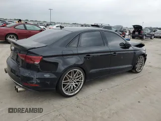 2020 Audi A3 with VIN WAUCUGFF4LA097155, listed as a Copart auction lot 56117554 with 74,100 mi miles and Salvage title. Bid and sale history available at DreamBid. Image 3.