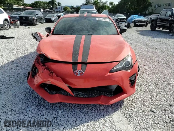 2017 Toyota 86 with VIN JF1ZNAA15H9708487, listed as a Copart auction lot 84851934 with 68,966 mi miles and Salvage Title. Bid and sale history available at carsss.com. Image 14.