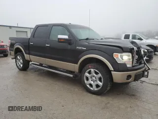 2013 Ford F-150 XL with VIN 1FTFW1EF2DKE23619, listed as a Copart auction lot 86343374 with 167,956 mi miles and Salvage Title. Bid and sale history available at carsss.com. Image 4.