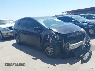 2017 Toyota Prius v Two with VIN JTDZN3EUXHJ063005, listed as a IAAI auction lot 42007228 with 186,507 mi miles. Bid and sale history available at carsss.com. Image 13.