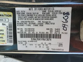 2015 Lincoln MKZ z VIN 3LN6L2GK1FR613074, wystawiony jako Copart lot #52157775 z przebiegiem 118 144 mil mil oraz Szkoda całkowita • Salvage title. Historia ofert i sprzedaży dostępna na DreamBid. Obrazek 14.
