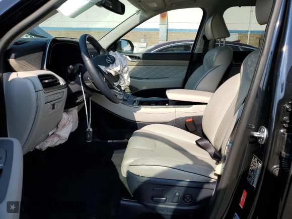2021 Hyundai Palisade Calligraphy z VIN KM8R7DHE8MU174578, wystawiony jako Copart lot #59219254 z przebiegiem 54 823 mil mil oraz Szkoda całkowita • Salvage title. Historia ofert i sprzedaży dostępna na DreamBid. Obrazek 7.