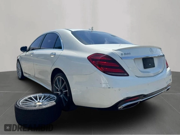 2019 Mercedes-Benz S 560 z VIN WDDUG8DB3KA439798, wystawiony jako Copart lot #61582835 z przebiegiem 94 427 mil mil oraz Czysty tytuł • Clean title. Historia ofert i sprzedaży dostępna na DreamBid. Obrazek 3.