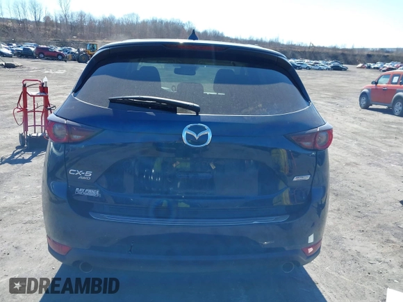 2017 Mazda CX-5 Touring with VIN JM3KFBCL8H0201074, listed as a IAAI auction lot 41747146 with 42,092 mi miles. Bid and sale history available at carsss.com. Image 16.