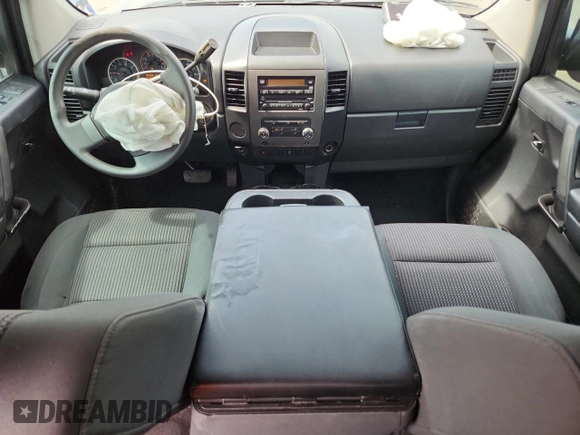 2009 Nissan Titan SE with VIN 1N6BA07D99N302396, listed as a Copart auction lot 59413545 with 181,688 mi miles and Salvage title. Bid and sale history available at DreamBid. Image 8.