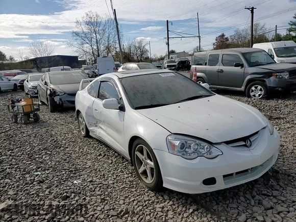 2003 Acura RSX with VIN JH4DC54883S003676, listed as a Copart auction lot 79020214 with 184,995 mi miles and Salvage Title. Bid and sale history available at carsss.com. Image 10.