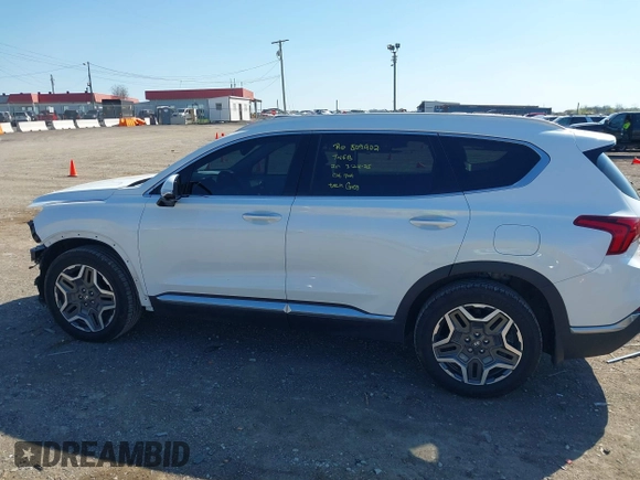 2022 Hyundai Santa Fe Limited with VIN 5NMS44ALXNH411409, listed as a IAAI auction lot 41889017 with 50,676 mi miles. Bid and sale history available at carsss.com. Image 15.