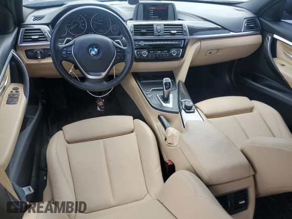 2018 BMW 3 Series 330i xDrive with VIN WBA8D9C54JEM31705, listed as a Copart auction lot 58026075 with 80,344 mi miles and Salvage title. Bid and sale history available at DreamBid. Image 8.