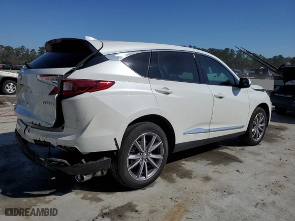 2021 Acura RDX w/Technology Package with VIN 5J8TC1H51ML016420, listed as a Copart auction lot 47013545 with 26,164 mi miles and Salvage Title. Bid and sale history available at carsss.com. Image 3.
