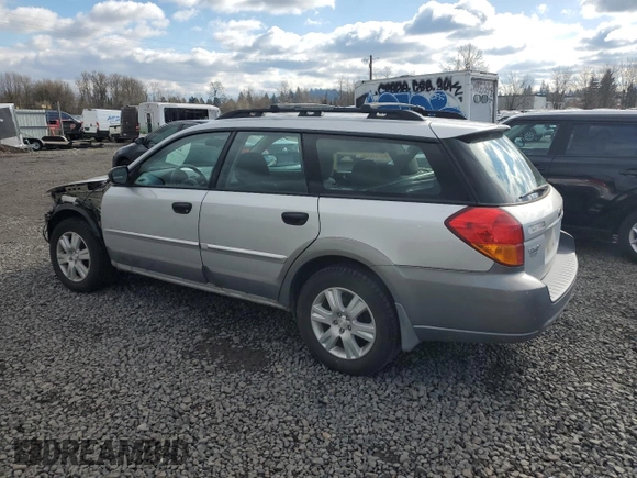 2005 Subaru Legacy Outback z VIN 4S4BP61C657372923, wystawiony jako Copart lot #44608595 z przebiegiem 90 031 mil mil oraz Szkody całkowita. Historia ofert i sprzedaży dostępna na DreamBid. Obrazek 2.
