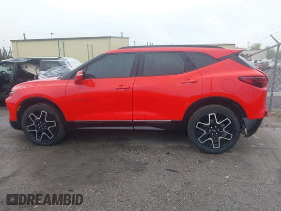 2023 Chevrolet Blazer RS with VIN 3GNKBKRS8PS155103, listed as a IAAI auction lot 42231530 with 21,751 mi miles and . Bid and sale history available at DreamBid. Image 14.