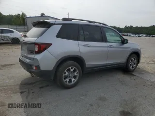 2022 Honda Passport TrailSport с VIN 5FNYF8H6XNB000430, выставлен на аукционе Copart как лот 57021055 с пробегом 96 503 миль миль и Списание • Salvage title. История ставок и продаж доступна на DreamBid. Изображение 3.