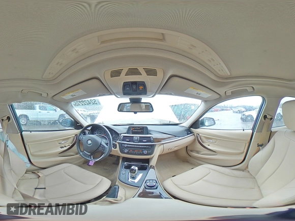 2015 BMW 3 Series 320i xDrive with VIN WBA3C3C5XFK202965, listed as a Copart auction lot 52422275 with 119,713 mi miles and Salvage title. Bid and sale history available at DreamBid. Image 13.