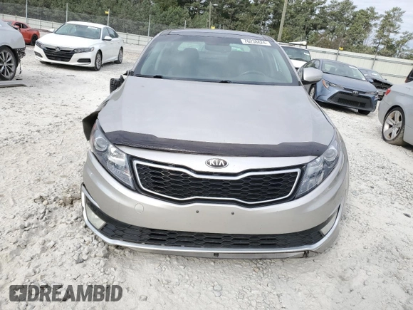 2013 Kia Optima Hybrid LX with VIN KNAGM4AD9D5040384, listed as a Copart auction lot 76238824 with 187,281 mi miles and Salvage Title. Bid and sale history available at carsss.com. Image 5.
