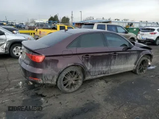 2015 Audi A3 2.0T Premium with VIN WAUBFGFF7F1018538, listed as a Copart auction lot 43987505 with 0 mi miles and Salvage Title. Bid and sale history available at carsss.com. Image 3.