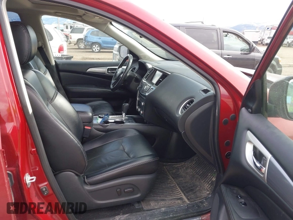 2018 Nissan Pathfinder SV with VIN 5N1DR2MM6JC657204, listed as a IAAI auction lot 41836497 with 67,108 mi miles and . Bid and sale history available at DreamBid. Image 5.