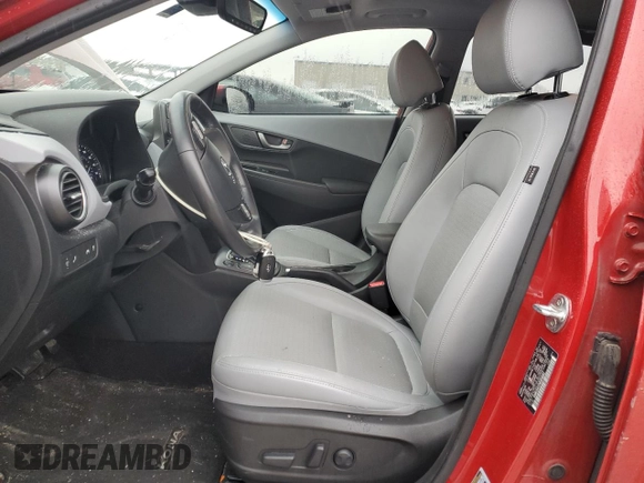 2021 Hyundai Kona Limited with VIN KM8K33A57MU600861, listed as a Copart auction lot 45422175 with 70,554 mi miles and Salvage Title. Bid and sale history available at carsss.com. Image 7.