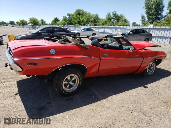 1971 Dodge Challenger с VIN JH27G1B104685, выставлен на аукционе Copart как лот 59392914 с пробегом 125 507 миль миль и Чистый • Clean title. История ставок и продаж доступна на DreamBid. Изображение 3.